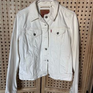 Levi's Women's Cream Jean Jacket